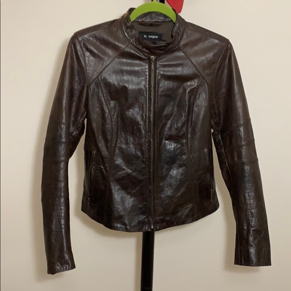 Oakwood Faux Leather Biker Jacket